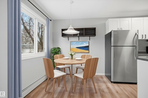 308 5730 Riverbend Road, Edmonton, AB - Indoor Photo Showing Dining Room