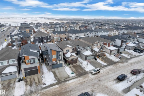 Aerial view of residential area - 906 Berg Place, Leduc, AB - Outdoor With View