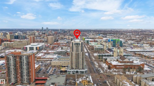 1901 10388 105 Street, Edmonton, AB - Outdoor With View