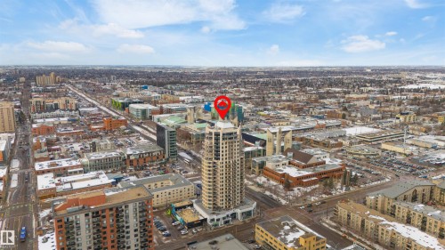 1901 10388 105 Street, Edmonton, AB - Outdoor With View