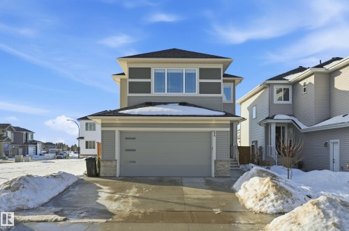 54 Willow Link, Fort Saskatchewan, AB - Outdoor With Facade