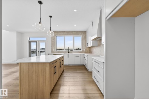 4005 40 Ave, Beaumont, AB - Indoor Photo Showing Kitchen With Upgraded Kitchen