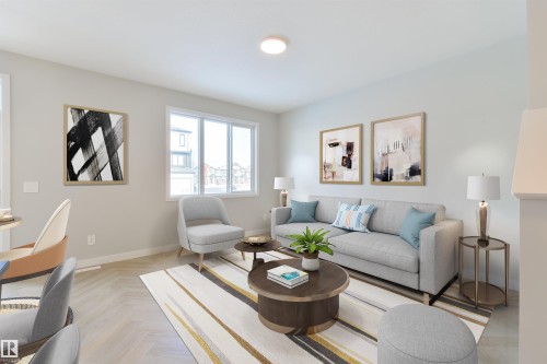 5 Cobblestone Gate, Spruce Grove, AB - Indoor Photo Showing Living Room