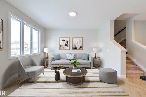 5 Cobblestone Gate, Spruce Grove, AB - Indoor Photo Showing Living Room