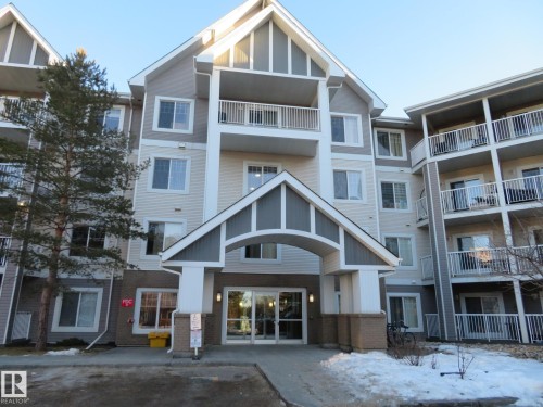 View of apartment building / complex - 314 4403 23 Street, Edmonton, AB - Outdoor With Balcony With Facade