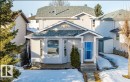 View of front facade with a shingled roof - 736 Johns Road, Edmonton, AB  - Outdoor With Facade 