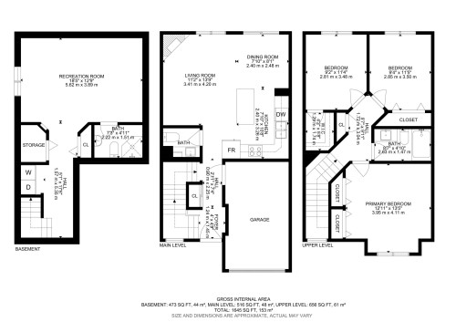 View of property floor plan - 64 2004 Grantham Court, Edmonton, AB - Other