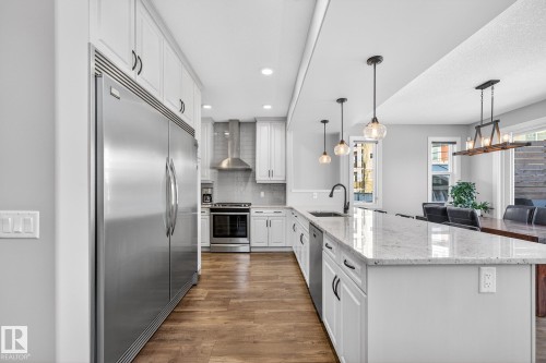 8810 24 Avenue, Edmonton, AB - Indoor Photo Showing Kitchen With Upgraded Kitchen