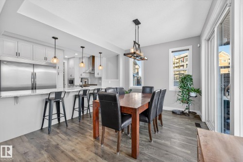8810 24 Avenue, Edmonton, AB - Indoor Photo Showing Dining Room