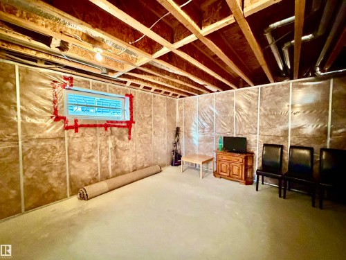 View of basement - 5256 21 Avenue, Edmonton, AB - Indoor Photo Showing Basement