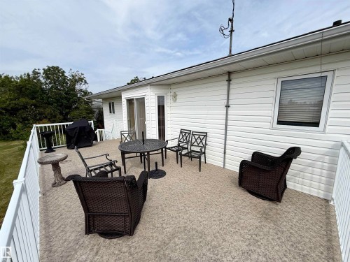 3711 Railway Avenue, Mallaig, AB - Outdoor With Deck Patio Veranda With Exterior