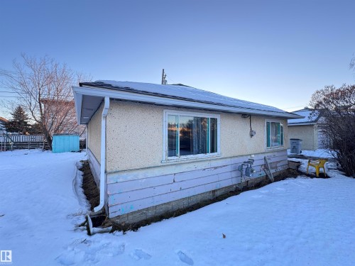 Front of small house. - 10407 102 Street, Westlock, AB - Outdoor With Exterior
