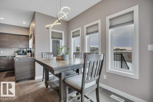 45 Sandalwood Place, Leduc, AB - Indoor Photo Showing Dining Room