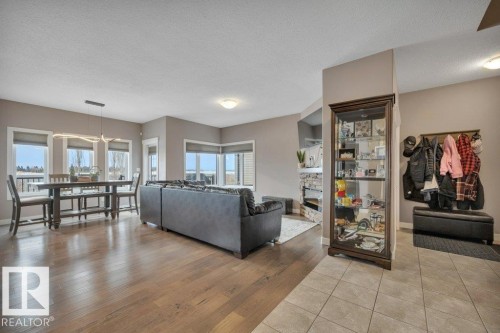 45 Sandalwood Place, Leduc, AB - Indoor Photo Showing Living Room