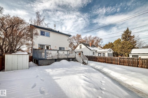 11415 71 Street, Edmonton, AB - Outdoor With Deck Patio Veranda