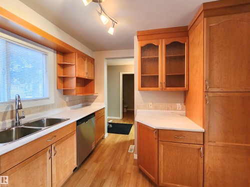 69 3812 20 Avenue, Edmonton, AB - Indoor Photo Showing Kitchen With Double Sink