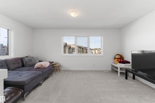 20007 16 Avenue, Edmonton, AB - Indoor Photo Showing Living Room
