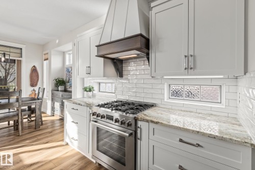20 Lafleur Drive, St. Albert, AB - Indoor Photo Showing Kitchen With Upgraded Kitchen