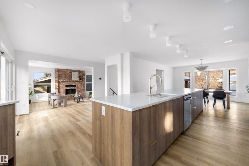 4 Westview Place, St. Albert, AB - Indoor With Fireplace