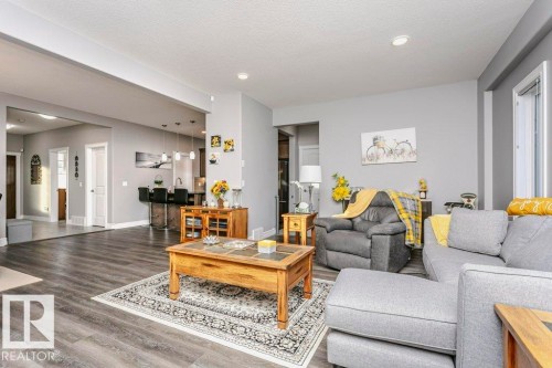 49 Wilson Close, Fort Saskatchewan, AB - Indoor Photo Showing Living Room