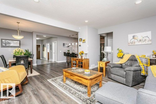 49 Wilson Close, Fort Saskatchewan, AB - Indoor Photo Showing Living Room