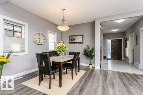 49 Wilson Close, Fort Saskatchewan, AB - Indoor Photo Showing Dining Room