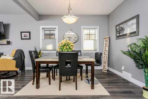 49 Wilson Close, Fort Saskatchewan, AB - Indoor Photo Showing Dining Room