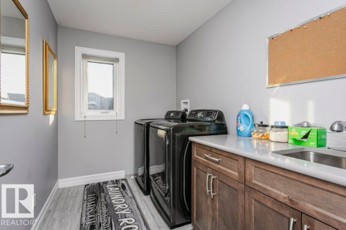 49 Wilson Close, Fort Saskatchewan, AB - Indoor Photo Showing Laundry Room