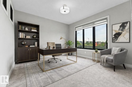 6813 Knox Loop, Edmonton, AB - Indoor Photo Showing Office