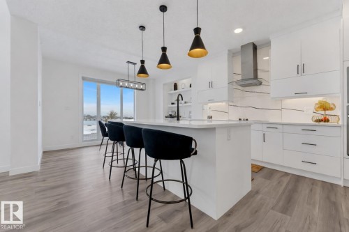 21024 128 Avenue, Edmonton, AB - Indoor Photo Showing Kitchen With Upgraded Kitchen