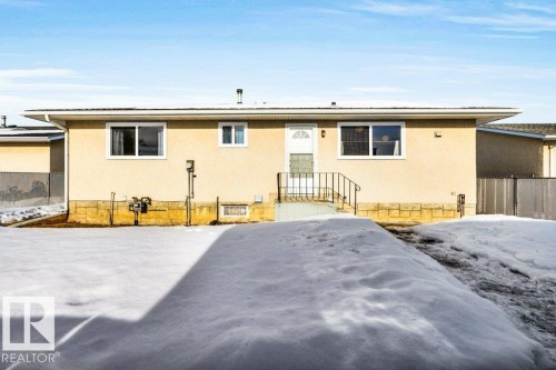View of front of property with stucco siding - 8919 152A Avenue, Edmonton, AB - Outdoor