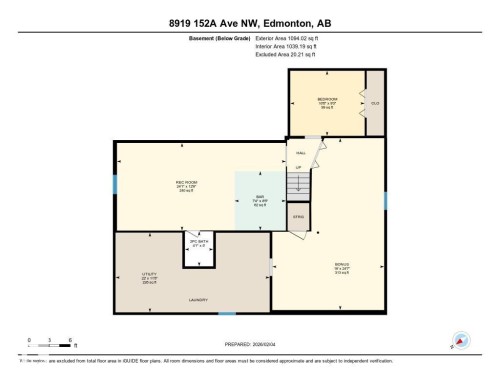 View of room layout - 8919 152A Avenue, Edmonton, AB - Other