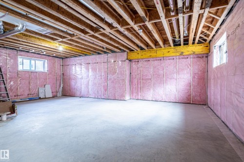 View of basement - 16 Middleton Close, Leduc, AB - Indoor Photo Showing Basement