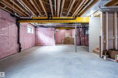 View of basement - 16 Middleton Close, Leduc, AB - Indoor Photo Showing Basement