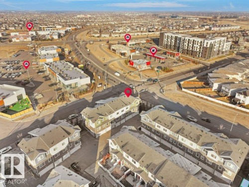 Aerial view of property and surrounding area - 15 7385 Edgemont Way, Edmonton, AB - 