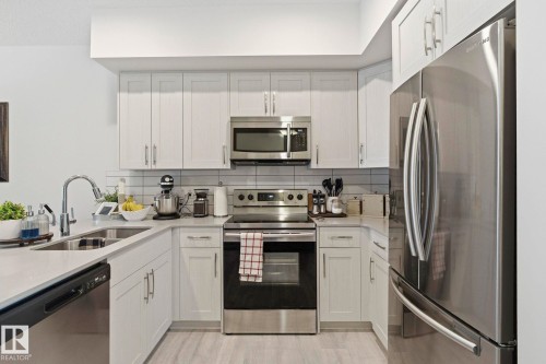 4319 Cooke Lane, Edmonton, AB - Indoor Photo Showing Kitchen With Double Sink With Upgraded Kitchen