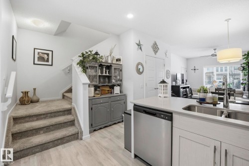 4319 Cooke Lane, Edmonton, AB - Indoor Photo Showing Kitchen With Double Sink