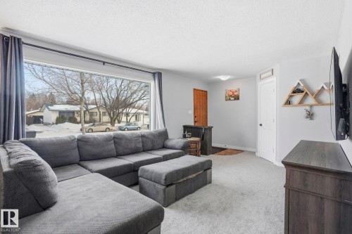 14704 61A Street, Edmonton, AB - Indoor Photo Showing Living Room
