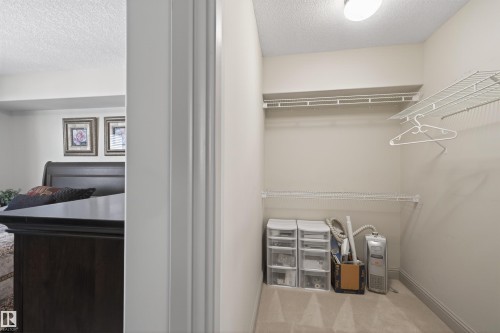 Walk in closet featuring carpet floors - 427 13005 140 Avenue, Edmonton, AB - Indoor With Storage