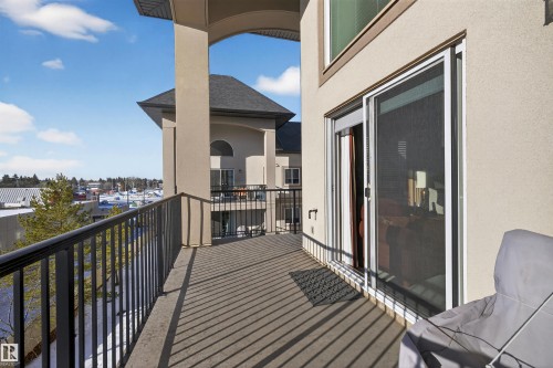 View from balcony looking west. - 427 13005 140 Avenue, Edmonton, AB - Outdoor With Exterior