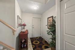 Large entry providing ample room to welcome guests with room for a bench and large front closet. - 