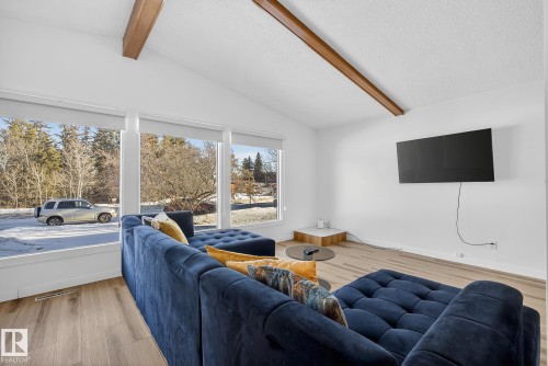 9616 64 Street, Edmonton, AB - Indoor Photo Showing Living Room