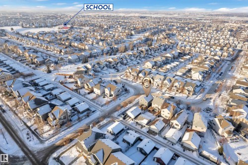 View of property location with nearby suburban area - 7613 16 Av Sw, Edmonton, AB - Outdoor With View