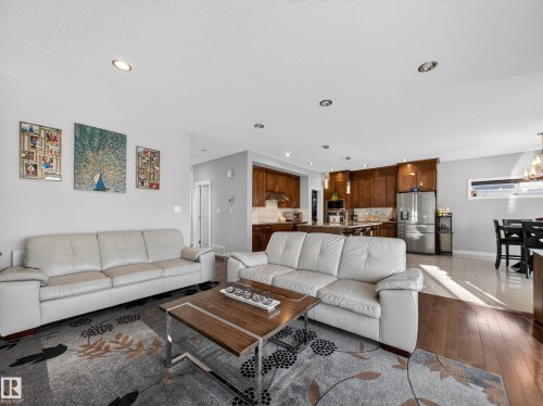 9917 162 Street, Edmonton, AB - Indoor Photo Showing Living Room