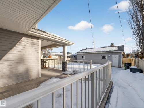 9917 162 Street, Edmonton, AB - Outdoor With Deck Patio Veranda With Exterior