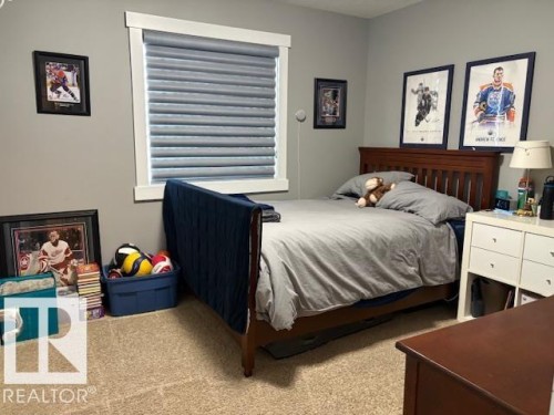 View of bedroom 3 - 867 Armitage Wynd Sw, Edmonton, AB - Indoor Photo Showing Bedroom