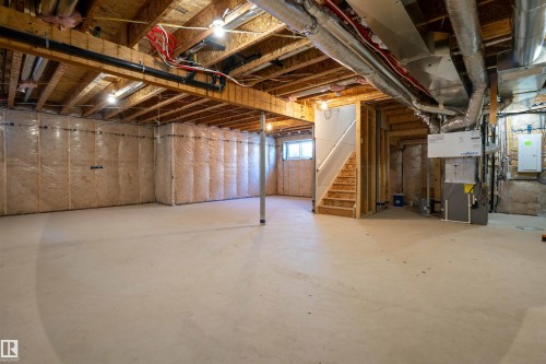 165 Edgewater Cir, Leduc, AB - Indoor Photo Showing Basement