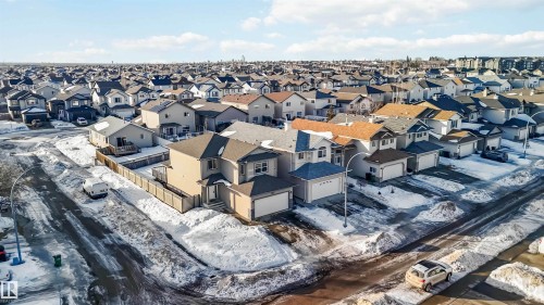 Aerial view of residential area - 4507 164A Avenue, Edmonton, AB - Outdoor
