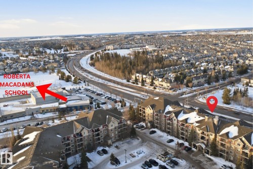 Aerial overview of property's location - 115 2098 Blackmud Creek Drive, Edmonton, AB - Outdoor With View