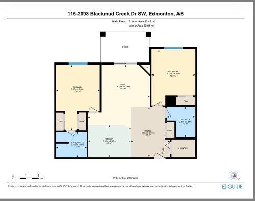View of property floor plan - 115 2098 Blackmud Creek Drive, Edmonton, AB - Other